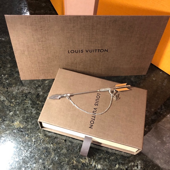LOUIS VUITTON Menswear FW 2012 Kim Jones Era Hunter Arrow Brooch Pin - Picture 4 of 8